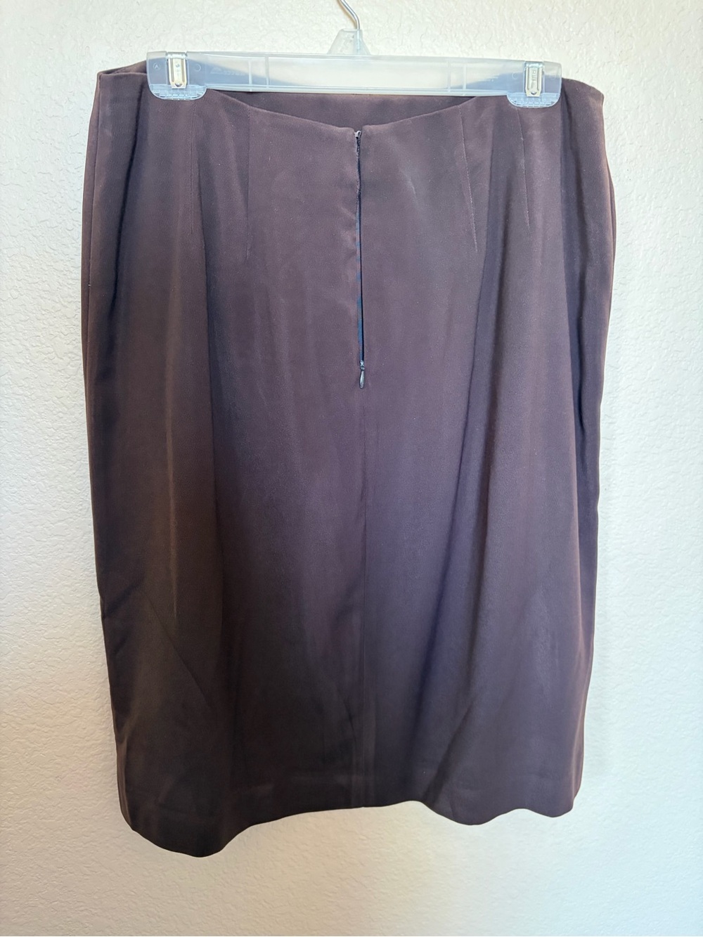 Amanda Smith Dark Brown Pencil Skirt